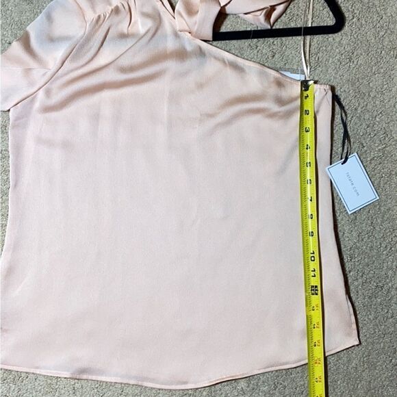 NWT MSRP $69 1. State Tie Neck One Shoulder Blouse Women's Size Small - Picture 9 of 10